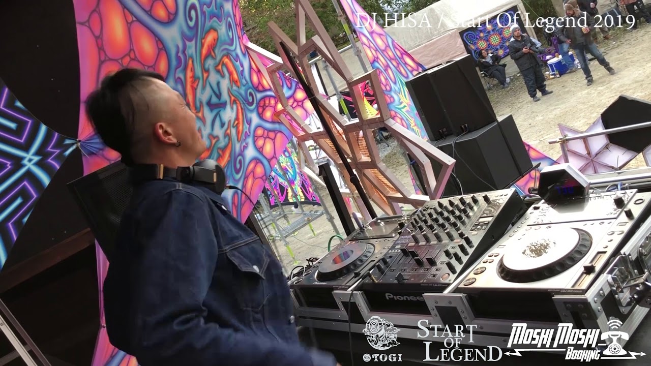 DJ HANABI, DJ HISA, Specrtra Sonics, DJ AZUMA@Start Of Legend 2019 - Gifu, Japan