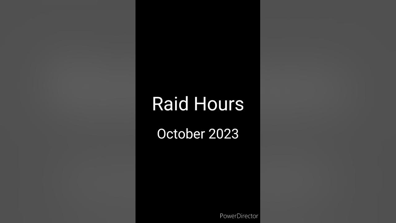 Pokemon Go Raid Hours October 2023 pokego pokemon YouTube