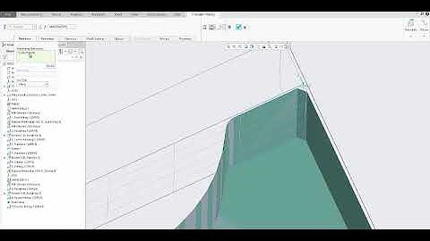 13. PTC Creo 6.0- Milling, Chamfer milling