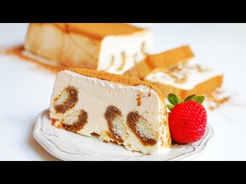 Видео рецепт Мороженое "Тирамису"