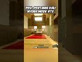 Minecraft RTX ON!! #shorts