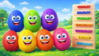 Learning Colors and Numbers Song | Colorful Eggs on the Farm | Bittu Kids Animation &amp; Nursery Rhymes