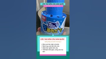 Cốc thả bồn cầu Hàn Quốc