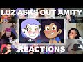 YOUTUBERS REACT: LUZ ASKS OUT AMITY- The Owl House Season 2 Episode 8 Reaction Mashup