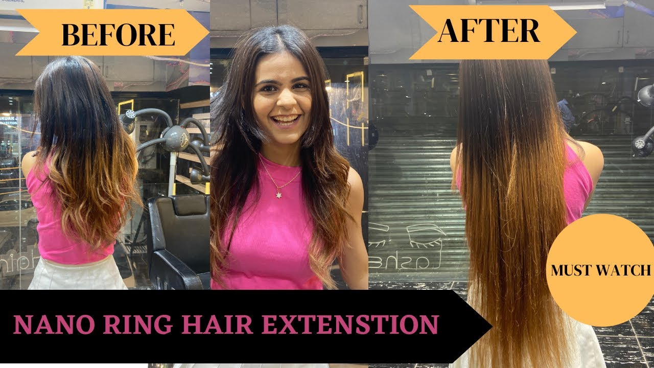 I got Permanent Hair Extension | Is It safe ? | Nano Ring Extension 🎀