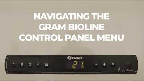 How to Navigate your Gram BioLine Laboratory Freezer Control Panel