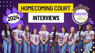 2024 Homecoming Court Interviews
