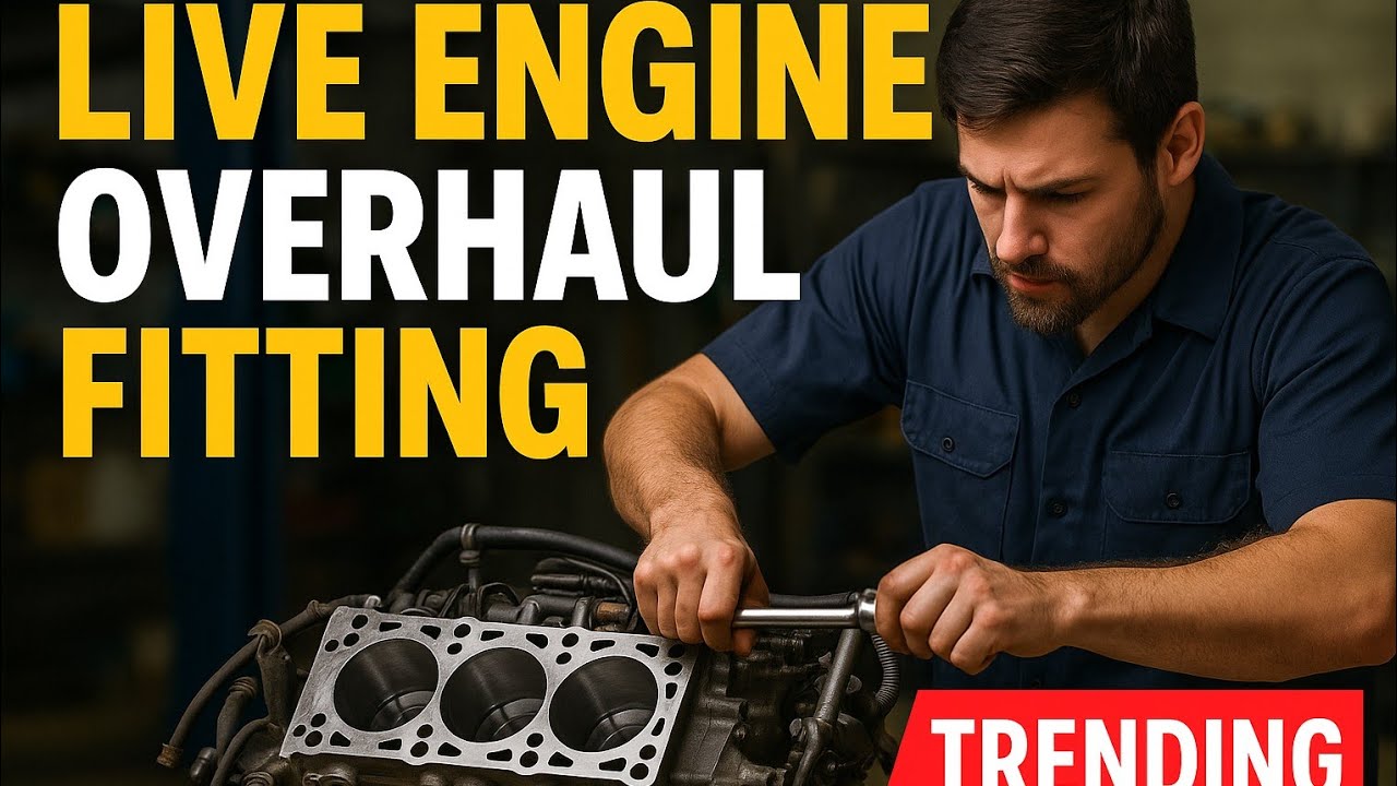 "LIVE Engine Overhaul Fitting Today! Full Repair Process 🔥 | Mechanic Near Me | Auto Repair Near Me