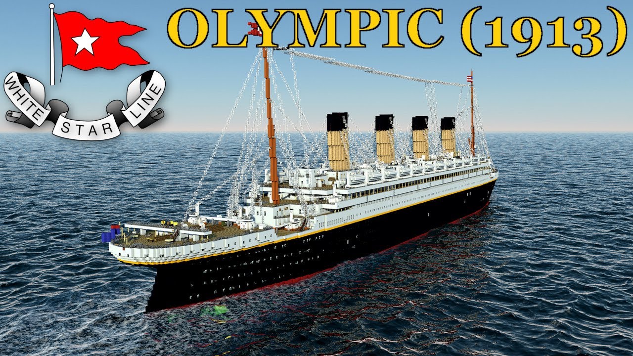 Minecraft RMS Olympic 1913 - YouTube