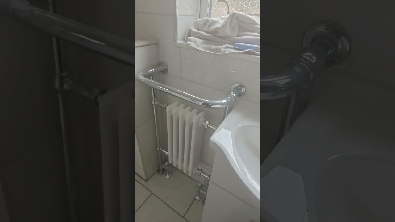 Bathroom and shower installation | Freestanding bath and separate shower