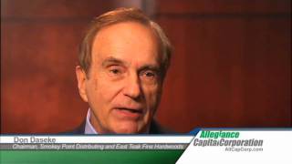 Allegiance Capital Client Don Daseke, Chairman of East Teak Fine Hardwoods