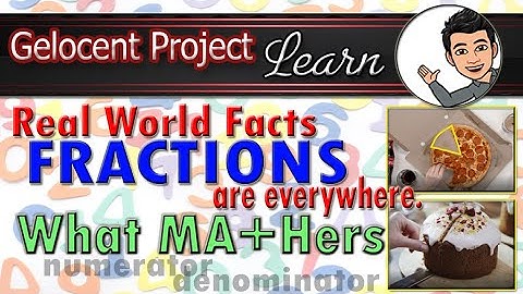 Real World Fractions are What MATHers