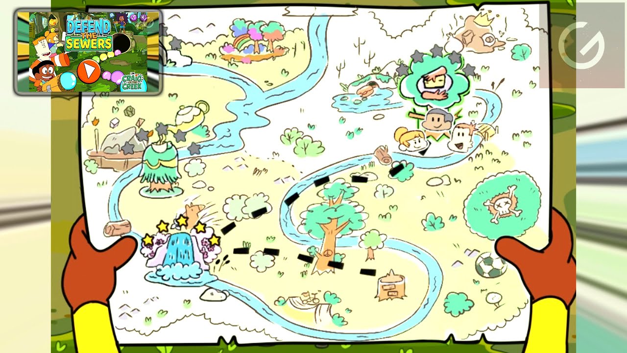 Craig Of The Creek Defend The Sewers Gameplay Walkthrough Part 2