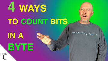 4 ways to count bits in a byte