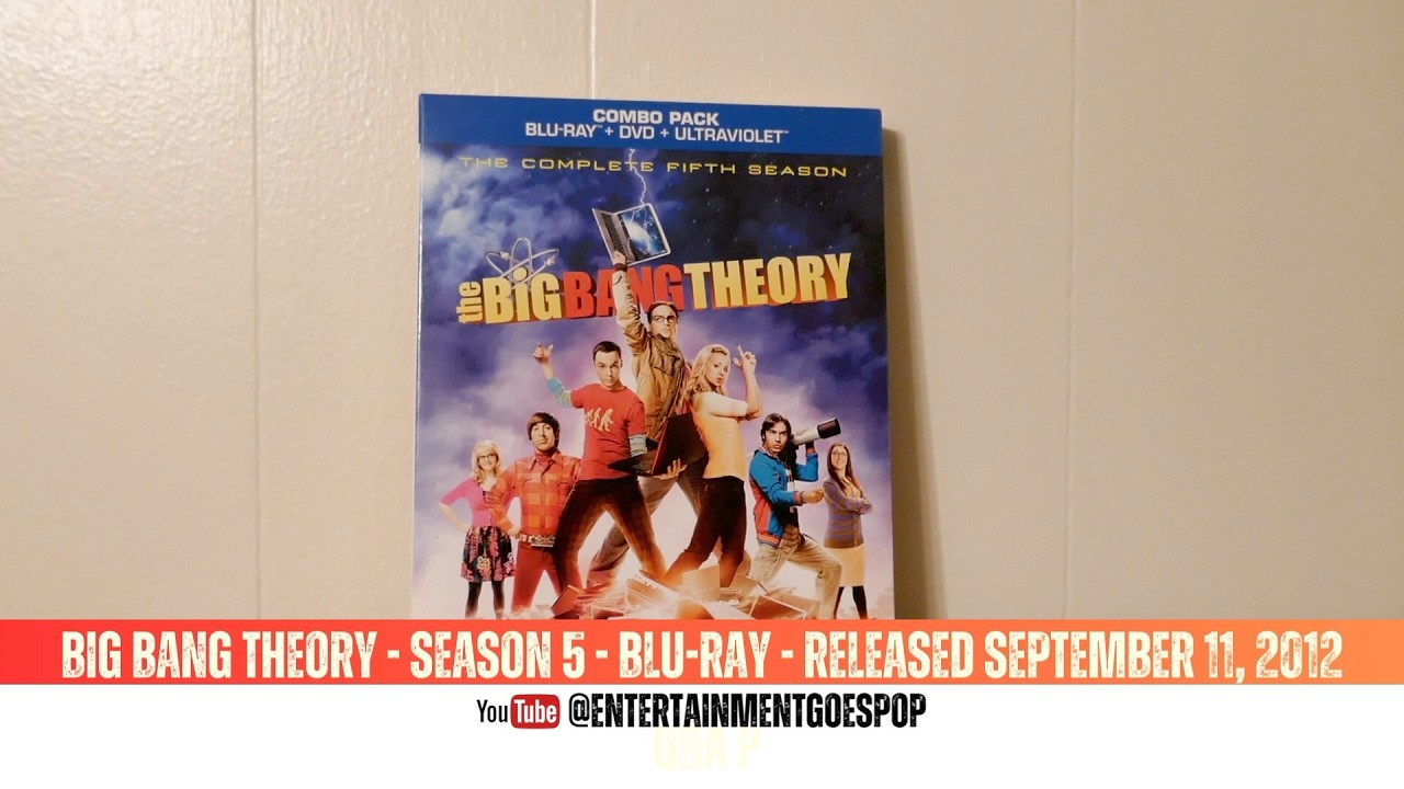 The Big Bang Theory Season 5 Blu-ray Unboxing 📀 | Complete Fifth Season