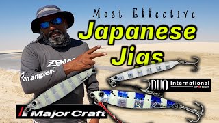 Most effective Japanese jigs-Duo International drag metal - Majorcraft jigpara - Shore fishing video