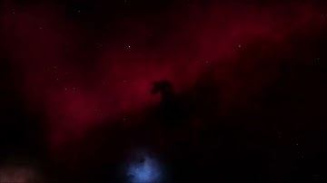 Zooming In on the Horsehead Nebula from Earth in SpaceEngine