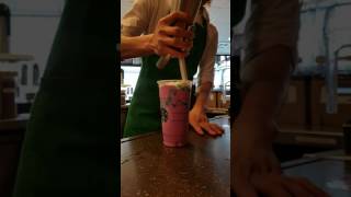 Unicorn Frappe in my own touch making it.