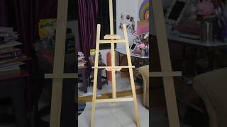 I Ordered Grandink Premium Artist Wooden 5 Feet Stand youtubeshorts artist easel stand canvas