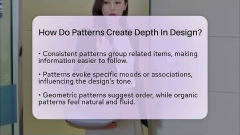 How Do Patterns Create Depth In Design? - Graphic Design Nerd