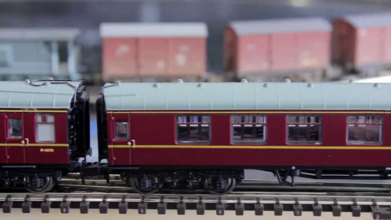 Graham Farish Seaside Excursion train set - YouTube