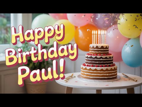 Geburtstagslied für Kinder – Pauls großer Tag🎶