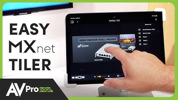 Blackwire Presents AVPro MXnet Tiler Interface for Control 4 - CEDIA 2023 Demo
