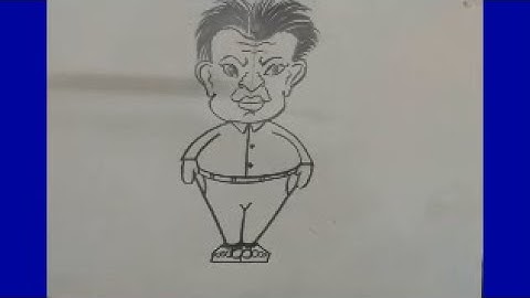 How to Draw a Caricature using easy basic shapes/ with instructions