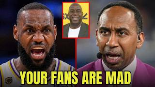 Stephen A. Smith & Magic Johnson Agree On LeBron James And NBA Fans Lost It