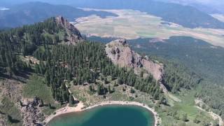 I was at a spot above crystal lake (quincy ca) and flew the drone bit.
wind very gusty so did only this one flight. couple walked their dog
by ...