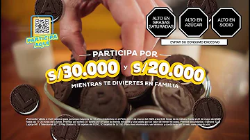 ¿Cómo participar en la promo de Oreo?