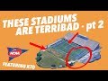 Critiquing the WORST COLLEGE FOOTBALL STADIUMS - More TERRIBADNESS - Part 2
