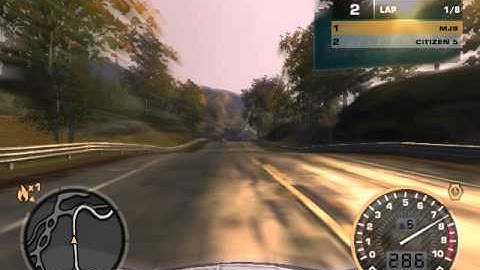 NFSMW Circle Rose Lotus Elise + N2O 1st Lap 1:06.45 (No Timebug) By MJSxRacer