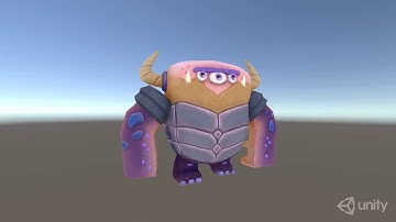 Monster animation  in Unity