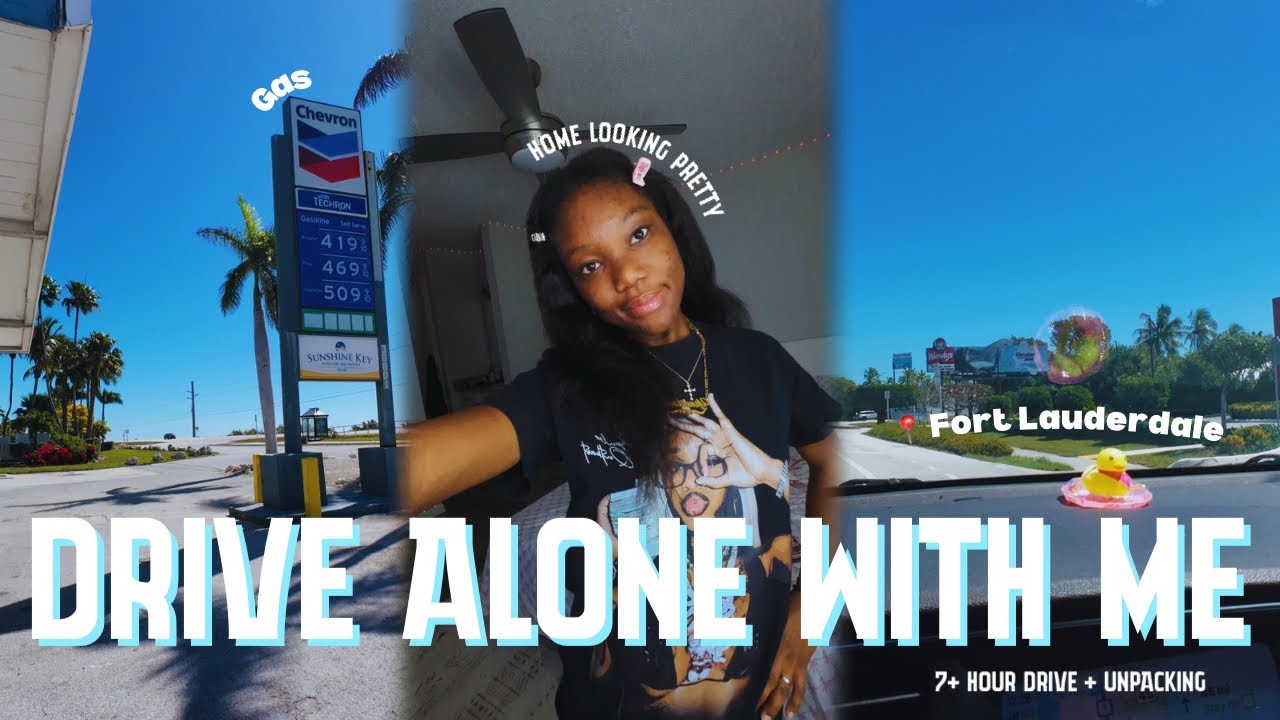 7 Hour Solo Road Trip Vlog 🚗 + Unpacking After Trip | Realistic Travel ...