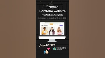 FREE website Template. Source code in bio and comments #html #css #frontend #webdevelopment
