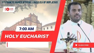 7 AM - Konkani Mass| Mongllar - Sadea Kallachem Satvem Satollem | Basilica of Bom Jesus |21 May 2024