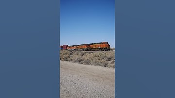 BNSF 6545 WESTBOUND DOUBLE STACKS CAJON SUB