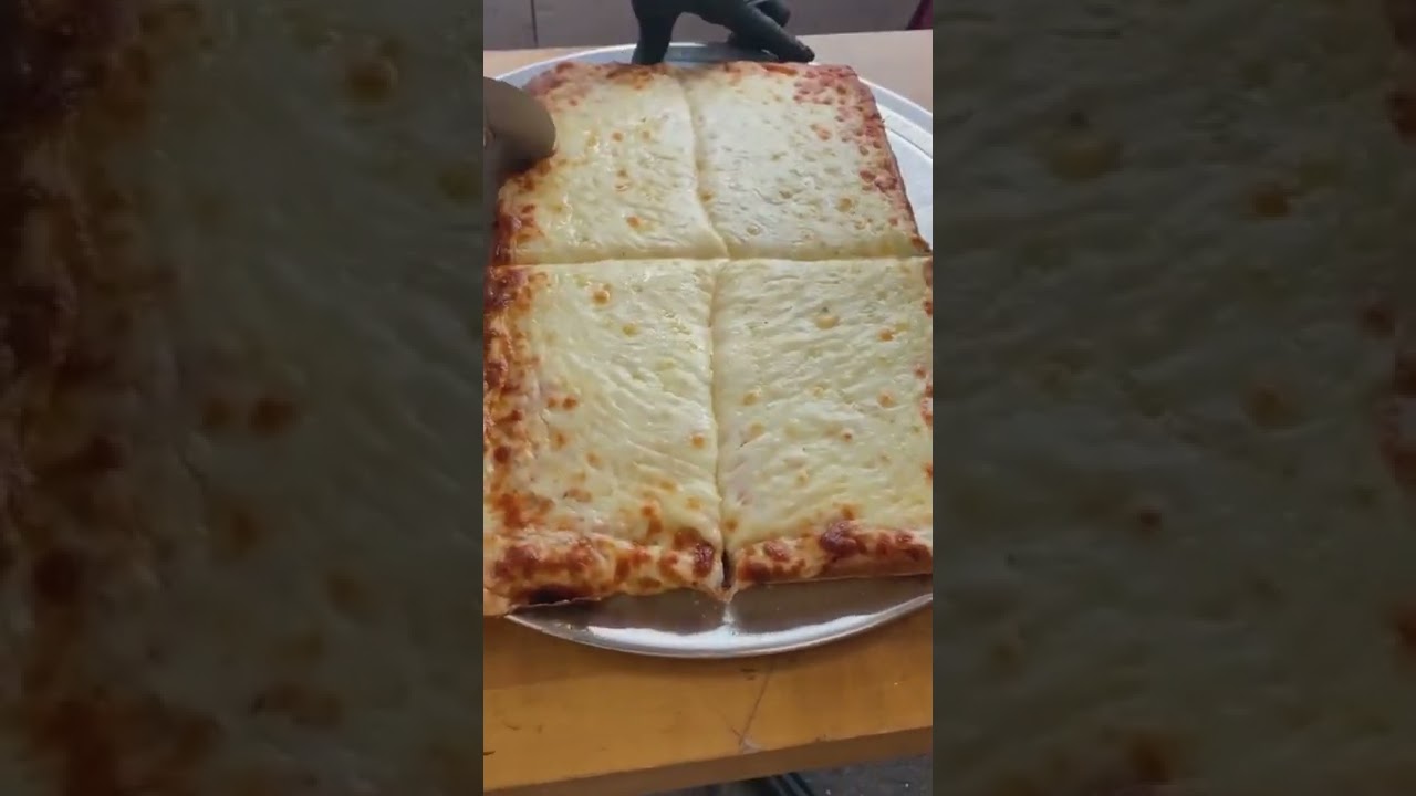 Sicilian Cheese Pizza 🍕