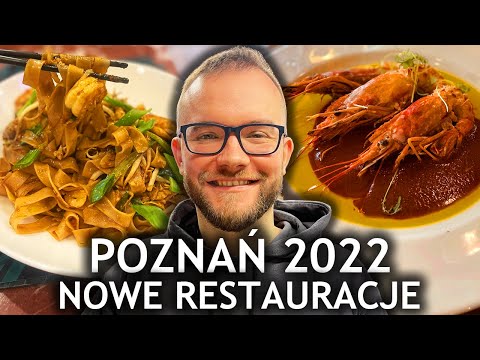 POZNAŃ 2022: NOWE GASTRO ODKRYCIA - polecam restauracje i dobre jedzenie w Poznaniu  GASTRO VLOG 473