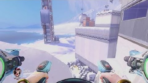 Overwatch: glitch dva