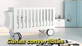 Cunas convertibles y prácticas cunas para bebés