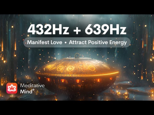 432Hz + 639Hz // Manifest LOVE ENERGY // Elevate Positive Vibrations // DIVINE RESONANCE class=