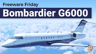 Freeware Friday - Bombardier Global 6000 | MSFS 2020 screenshot 5