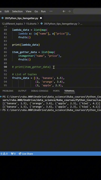 Python Tips: "itemgetter" function provides a clean and concise code ...