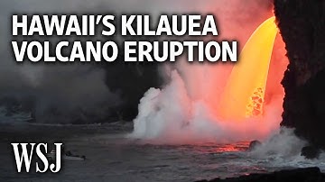 Lava Pours Steadily From Hawaii