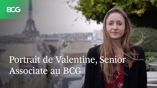 Portrait de Valentine, Senior Associate au BCG
