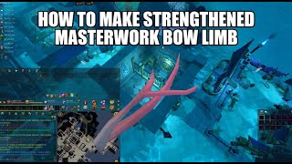 How to make strengthened masterwork bow limb | Runescape 3