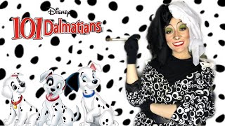 Cruella de vil makeup tutorial ? حولت نفسي بالميك اب ل رويلا درفيل ?