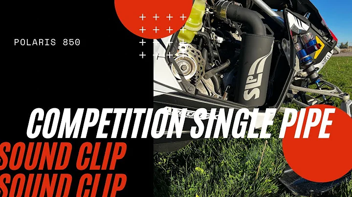 Starting Line Products | Polaris 850 Single Pipe Competition Style Sound Clip [UPDATE]